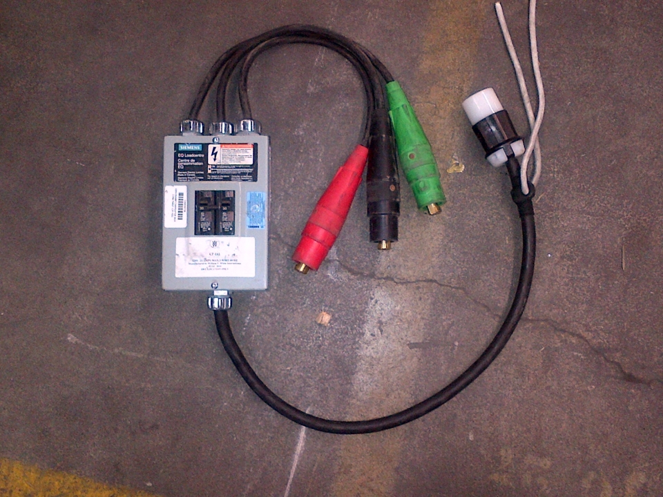 220V/30AMP CARPENTER BOX - SINGLE OUTPUT TWIST | William F